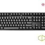iKBC CD108 PBT Full Size Mechanical Gaming Keyboard with Cherry MX Brown Switch, Black Case