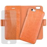 OCASE iPhone 6 Plus Case iPhone 6S Plus Case [Magnetic Detachable Case] Wallet Leather Case [Screen Protector Included] For Apple iPhone 6 Plus / 6S Plus Devices – Blazing Orange
