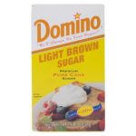 Domino Light Brown Sugar 1 Pound Box