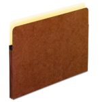 Pendaflex File Pockets, 1.75 Inch Expansion, Brown, Letter, 25 per box (1514C-OX)
