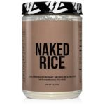 NAKED RICE 1LB – Organic Brown Rice Protein Powder – Vegan Protein Powder – 5lb Bulk, GMO Free, Gluten Free & Soy Free. Plant-Based Protein, No Artificial Ingredients – 15 Servings