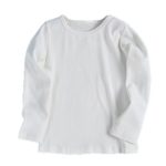 Hot Sale!!Baby Cute Boy Girl Candy Clour Family Clothes – Round Collar Long Sleeve Tops – Woaills (White, 4T)