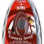 Kiwi Express Shoe Shine Sponge, 0.2 fl oz, Brown