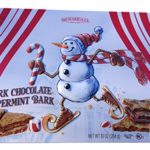 Roca Thins Dark Chocolate Peppermint Bark 10 Oz Snowman Gift Tin