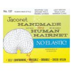 Hair Net Jac-O-Net No Elastic Bouffant Extra Large Light Brown(12 Packages)