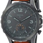 Fossil Hybrid Smartwatch – Q Nate Dark Brown Leather