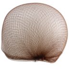 WeKen Pack of 20pcs Hair Nets Invisible Elastic Edge Mesh 50cm 20″ Light Brown
