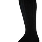 Boardroom Socks Men’s Over the Calf Merino Wool Ribbed Dress Socks