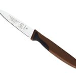Mercer Culinary Millennia 3-Inch Slim Paring Knife, Brown