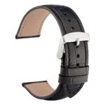 WOCCI Watch Bands – 22mm 21mm 20mm 19mm 18mm Alligator Leather Watch Strap / Belt for Men or Women