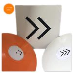 BEAK> ‘>>’ 2XLP Exclusive1 Vinyl White/1 Vinyl Orange Limited to 500 Copies