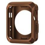 Apple Watch Case, iitee 42mm Universal Slim Rugged Protective TPU iWatch Case for Apple Watch Series 3 Series 2 Series 1 (Matte Brown)