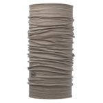 Buff Lightweight Merino Wool Multifunctional Headwear, WALNUT Brown Stripes, One Size