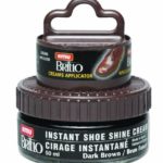 Moneysworth & Best Instant Shoe Shine Cream Kit, Dark Brown, 50 ml