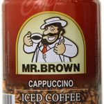 Mr. Brown Iced Coffee, Cappuccino, 8.12 Ounce (Pack of 24)