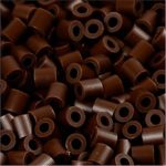 PhotoPearls, size 5×5 mm, hole size 2,5 mm, dark brown (2), 1100pcs