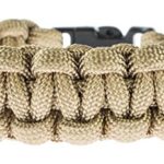 SE PCB8LB Paracord Bracelet with 7 Strands, 8″, Light Brown