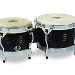 Latin Percussion M201 LP Matador Wood Bongos – Dark Brown/Chrome