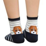 Clearance! Napoo Women 3D Animals Cartoon Socks Puppy Footprints Cotton Socks (Brown)