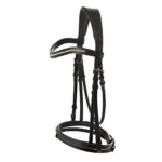 Horze Magnum Soft Leather Padded Bridle Dark Brown Full
