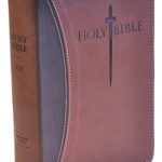 KJV Sword Study Bible Personal Size Large Print Dark Brown Light Brown Ultrasoft