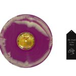 Panic! at the Disco’s Pretty. Odd. Purple and Yellow Swirl Vinyl with Ribbon Bundle