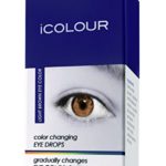 iCOLOUR Color Changing Eye Drops – Change Your Eye Color Naturally – 1 Month Supply – 9 mL (Light Brown)