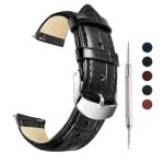 Ritche Quick Release Leather Watch Bands Top Calf Grain Leather Watch Strap 18mm 20mm 22mm for Men Women