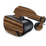 Skin for Samsung Odyssey VR – Dark Zebra Wood| MightySkins Protective, Durable, and Unique Vinyl Decal wrap cover | Easy To Apply, Remove, and Change Styles | Made in the USA