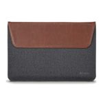 Maroo Synthetic Leather Tablet Folio Sleeve for Surface Pro 3 (Dark Brown)