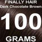 Finally Hair Building Fiber Refill 100 Grams Dark Chocolate Brown Hair Loss Concealer by Finally Hair (Dark Chocolate Brown)