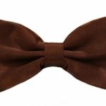 Soophen Pre Tied Mens Adjustable Bow Tie Brown