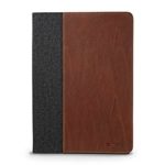 Maroo iPad Air 2 Woodland Case – Rich Synthetic Leather and Dark Woolen Felt Exterior, SG Bumper Technology for Ultimate Protection, Foldable Front Cover for Typing and Viewing Angles
