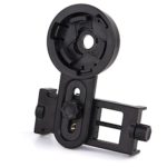 Universal Smartphone Binocular Adaptor Mount Connector with Monocular Spotting Scope Telescope Microscope and Cell Mobile Phone for Different Size Eyepiece