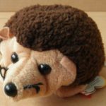 TY Beanie Babies Prickles the Hedgehog Stuffed Animal Plush Toy – 5 inches tall – Dark/Light Brown body