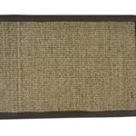 Long Tail Sisal Cat/Kitten Scratching Pad, Play Mat and Carpet | 15.75IN(W) X 23.62IN(L), Light Brown