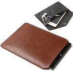 V.M Surface Pro / Laptop Sleeve Leather Slip In Case [‘High”Quality’] Slim Lightweight SurfacePro Sleeves 12.3 Inch Tablet Cases Pro4 Cover 12.3inch Slipin SurfacePro4 Dark Brown