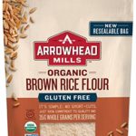 Arrowhead Mills Organic Gluten-Free Brown Rice Flour, 24 oz. (Pack of 6)