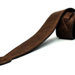 LeatherGraft Walnut Brown Genuine Leather Extra Soft 2.7 Inch Wide Padded Guitar Strap – For all Electric, Acoustic, Classical and Bass Guitars