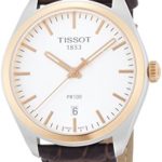 Tissot Men’s Quartz Stainless Steel Casual Watch, Color:Brown (Model: T1014102603100)