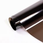 fancy-fix Sun Heat Control Solar Window Films Adhesive Dark Window Glass Tint – Brown 35.5in x 118in