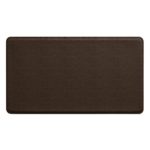 GelPro Classic Anti-Fatigue Kitchen Comfort Chef Floor Mat, 20×36”, Vintage Leather Rustic Brown Stain Resistant Surface with 1/2” Gel Core for Health and Wellness