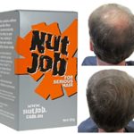 Nut Job Hair Building Fibers Thickening Product for Men Medium Brown Concealer for hair loss and bald spots. High Quality Maximum Coverage Multiple Colors REGAIN CONFIDENCE 22g/0.78oz (70 days supply)