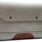 Pack & Smooch Corriedale 13” Laptop Case | 13” MacBook case with Extra Space- Grey/Light Brown