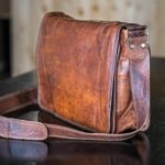 Leather Full Flap Messenger Handmade Bag Laptop Bag Satchel Bag Padded Messenger Bag School Bag 15X11X4 Inches Brown …