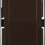 Lutron Claro On/Off Switch, 15-Amp, Single-Pole, CA-1PS-BR, Brown