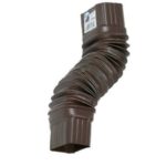 AMERIMAX HOME PRODUCTS 3708419 2×3 Flex Elbow, Brown