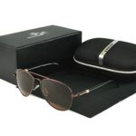 Fashion HD-Polarized-Mens-Sunglasses-Outdoor-Sports-Fashion-Eyewear-Driving-Pilot-Glasse (Brown (Common Box))