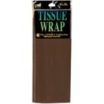 Cindus Tissue Wrap (10 Pack), 20″ by 20″, Brown