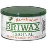 Briwax (Dark Brown) Furniture Wax Polish, Cleans, stains, and polishes.